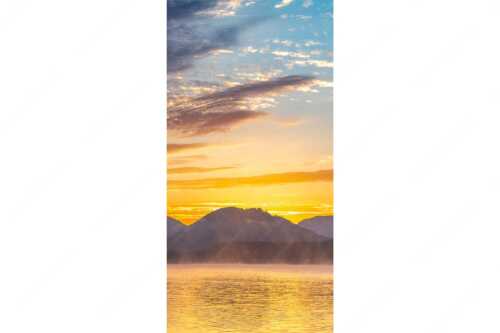 Blick über den Silvensteinsee zum kurz bevorstehenden Sonnenaufgang - Vorglühen am Silvenstein - Seitenverhältnis 1:2 - Silvensteinsee Sonnenaufgang - weitere Infos unter https://www.kriner-weiermann.de