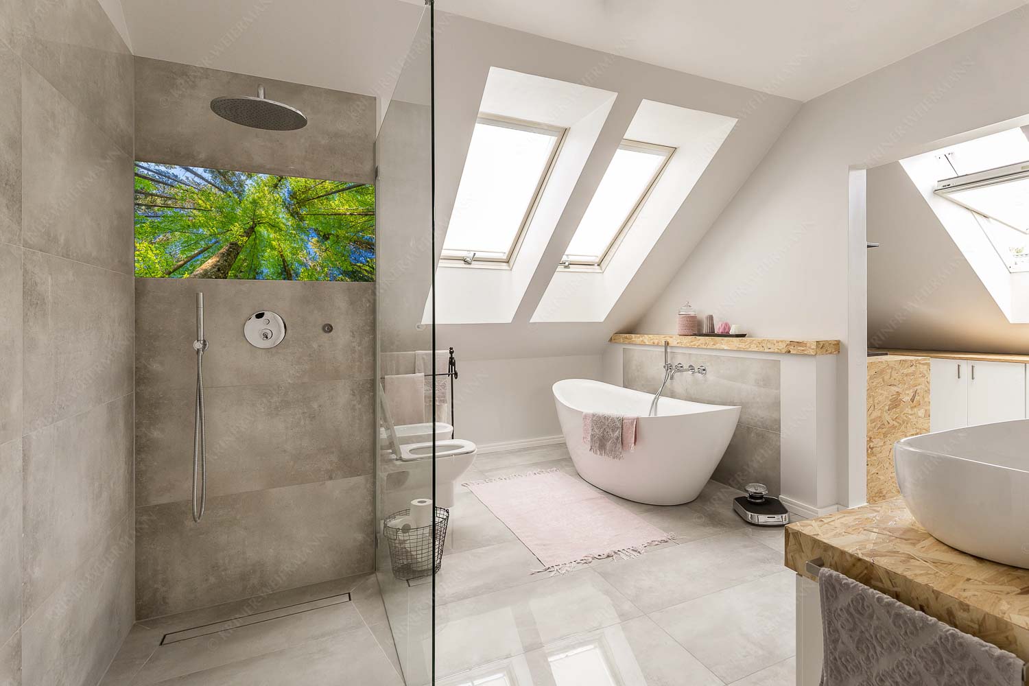 Waldhimmel – Größe ca. 100x50cm, Seitenverhältnis 2:1 — Laubdach Blick auf ein Buchenblätterdach am Rindberg im Estergebirge - Waldhimmel - Größe ca. 100x50cm, Seitenverhältnis 2:1 - Laubdach - weitere Infos unter https://www.kriner-weiermann.de