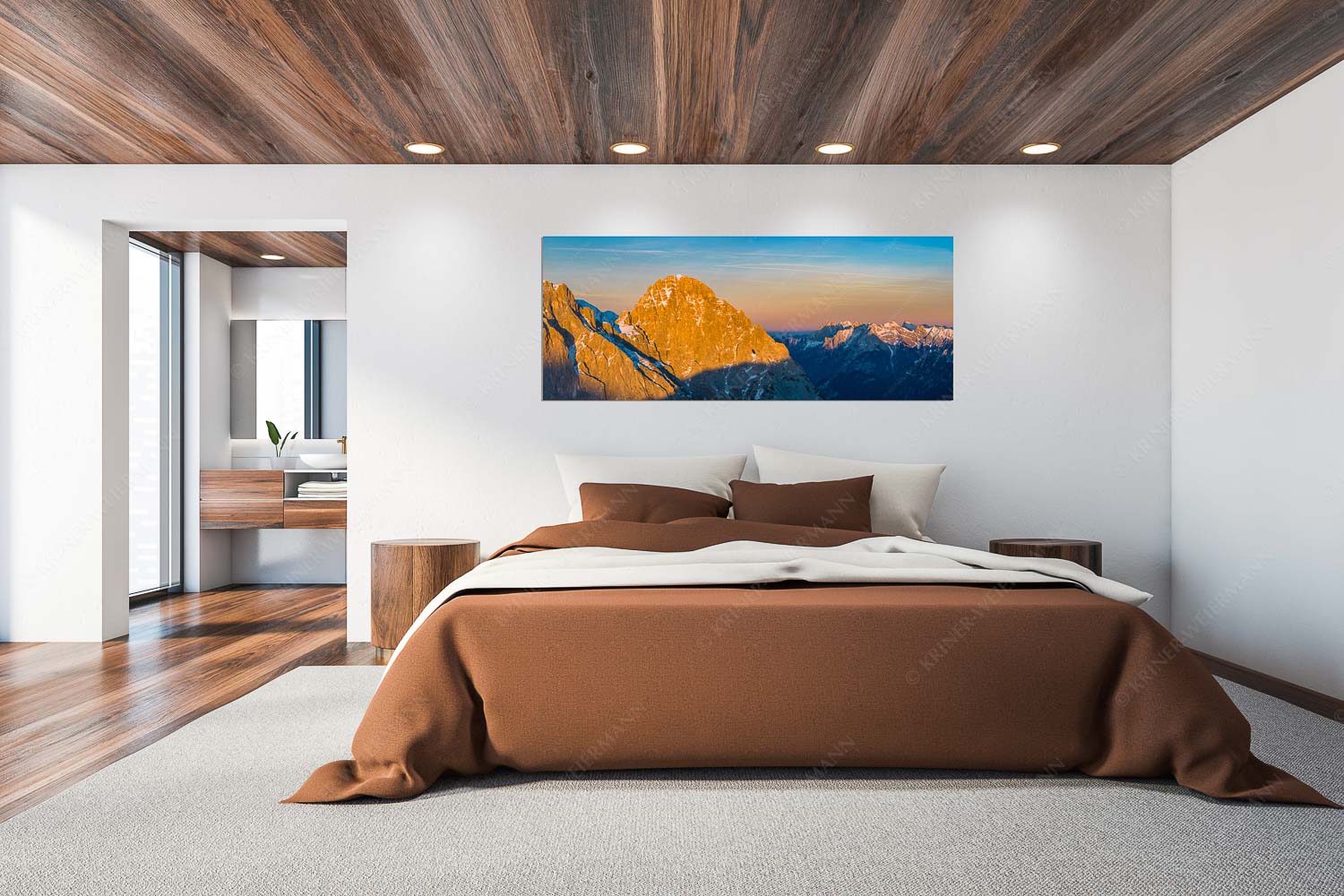 Zwischen den Öfelen – Größe ca. 200x80cm, Seitenverhältnis 2,5:1 — Öfelekopfspitzen im Wetterstein Vollmondaufgang zwischen der Westlichen- und Östlichen Öfelekopfspitze im Wetterstein - Zwischen den Öfelen - Größe ca. 200x80cm, Seitenverhältnis 2,5:1 - Öfelekopfspitzen im Wetterstein - weitere Infos unter https://www.kriner-weiermann.de