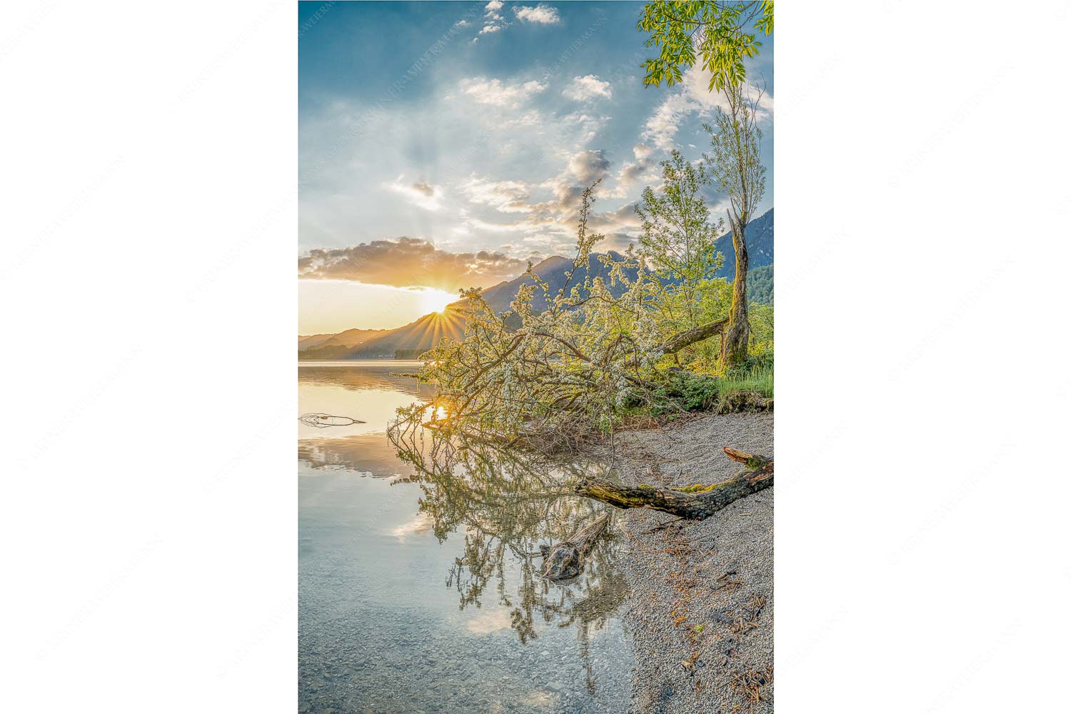 Der Kochelsee bietet viele idyllische Ecken zum innehalten