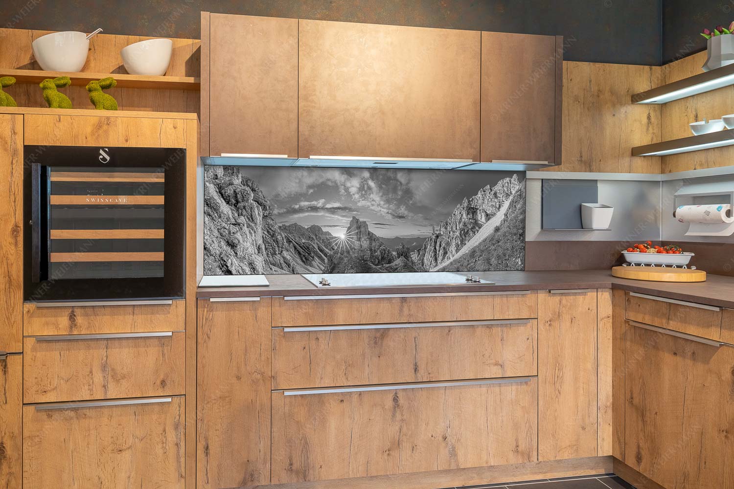 Leuchttürme – Küchenrückwand – Größe ca. 180x60cm, Seitenverhältnis 3:1 — Sonnenuntergang im Soierngebirge Letzte Sonnenstrahlen im Bereich der Schöttlkarspitze - Leuchttürme - Küchenrückwand - Größe ca. 180x60cm, Seitenverhältnis 3:1 - Sonnenuntergang im Soierngebirge - weitere Infos unter https://www.kriner-weiermann.de