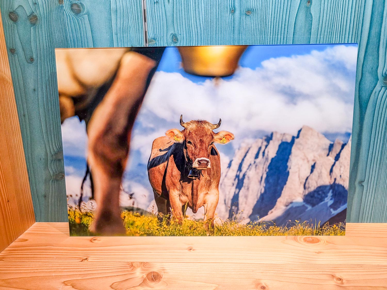 Aclyl matt - Alpine Alm - 56x34cm