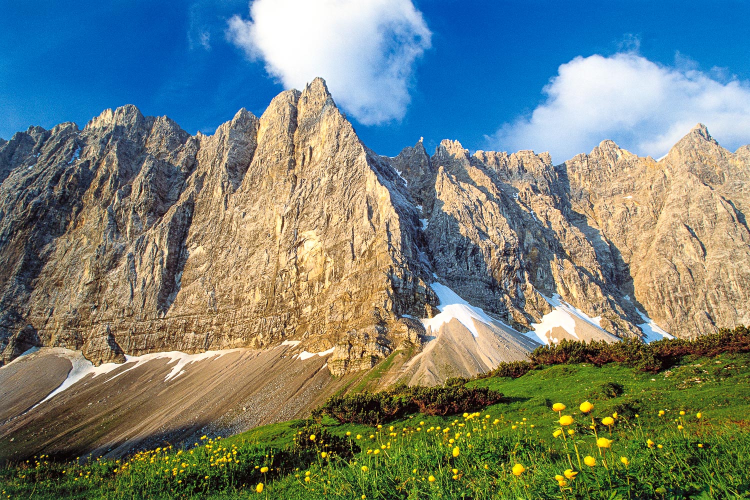 Lalidererwand (2588m) im Karwendelgebirge - Laliderer -