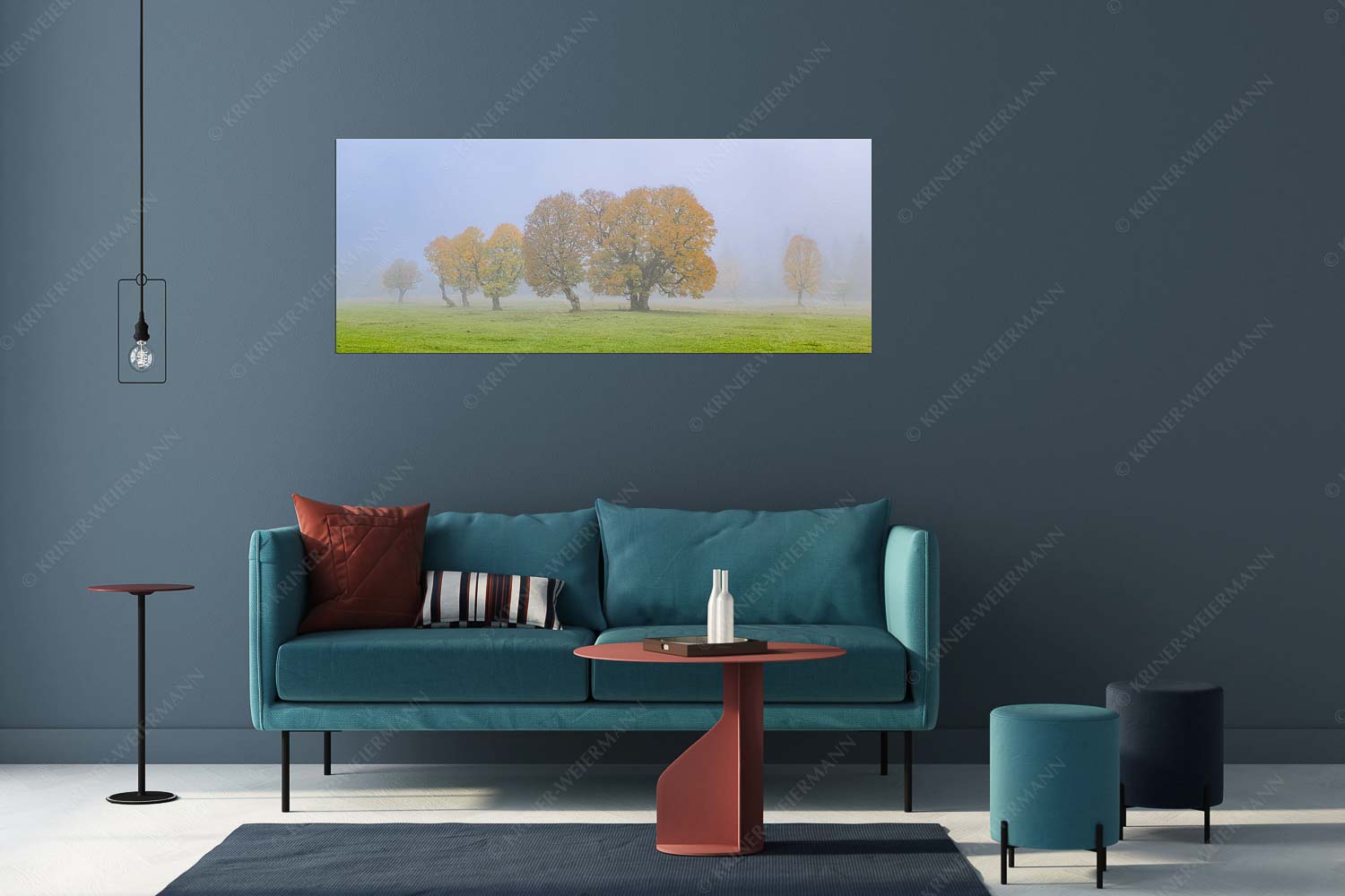 Individualität – Wandbild – Größe ca. 175x70cm, Seitenverhältnis 2,5:1 — Bergahorn im Karwendelgebirge Ein wunderschönes Ahorn-Ensemble im Rontal - Individualität - Wandbild - Größe ca. 175x70cm, Seitenverhältnis 2,5:1 - Bergahorn im Karwendelgebirge - weitere Infos unter https://www.kriner-weiermann.de