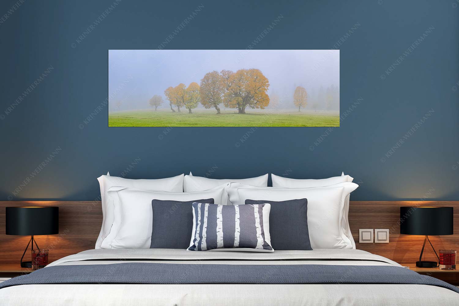 Individualität – Wandbild – Größe ca. 180x60cm, Seitenverhältnis 3:1 — Bergahorn im Karwendelgebirge Ein wunderschönes Ahorn-Ensemble im Rontal - Individualität - Wandbild - Größe ca. 180x60cm, Seitenverhältnis 3:1 - Bergahorn im Karwendelgebirge - weitere Infos unter https://www.kriner-weiermann.de