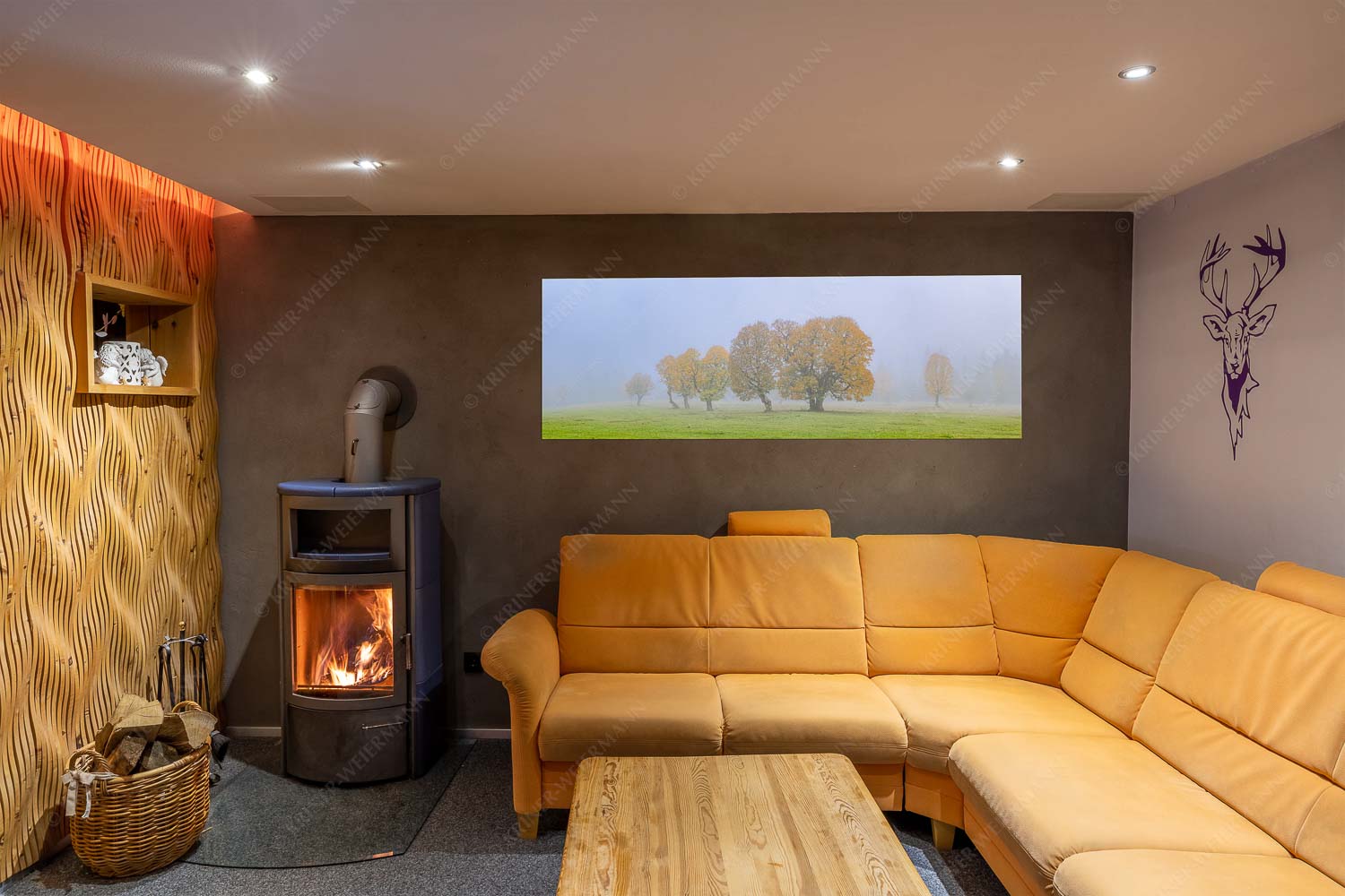 Individualität – Wandbild – Größe ca. 180x60cm, Seitenverhältnis 3:1 — Bergahorn im Karwendelgebirge Ein wunderschönes Ahorn-Ensemble im Rontal - Individualität - Wandbild - Größe ca. 180x60cm, Seitenverhältnis 3:1 - Bergahorn im Karwendelgebirge - weitere Infos unter https://www.kriner-weiermann.de