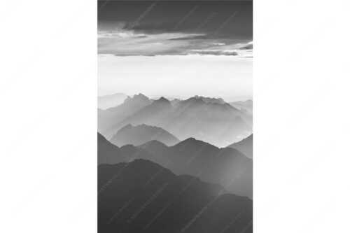 Blick von der Zugspitze über Thannheimer Berge in den Sonnenuntergang - Shining - Seitenverhältnis 2:3 - Silhouetten Abendstimmung auf der Zugspitze - weitere Infos unter https://www.kriner-weiermann.de