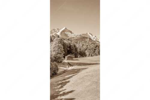 Wiesen bei Wamberg mit Blick zum Zugspitzmassiv - Herbstanfang - Seitenverhältnis 1:2 - Alpspitze Zugspitze Waxenstein - weitere Infos unter https://www.kriner-weiermann.de