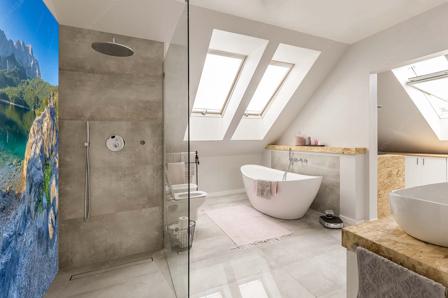 Blick über den Eibsee zur Zugspitze - Ruhe vor dem Sturm - LED-Leuchtbild - Größe ca. 150x225cm, Seitenverhältnis 2:3 - Eibsee Zugspitze Wetterstein - weitere Infos unter https://www.kriner-weiermann.de