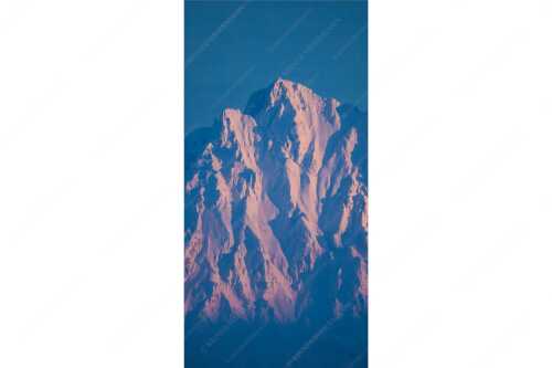 Winterlicher Wörner im Karwendel bei Sonnenuntergang - Alaska Style - Seitenverhältnis 1:2 - Karwendel-Wörner - weitere Infos unter https://www.kriner-weiermann.de