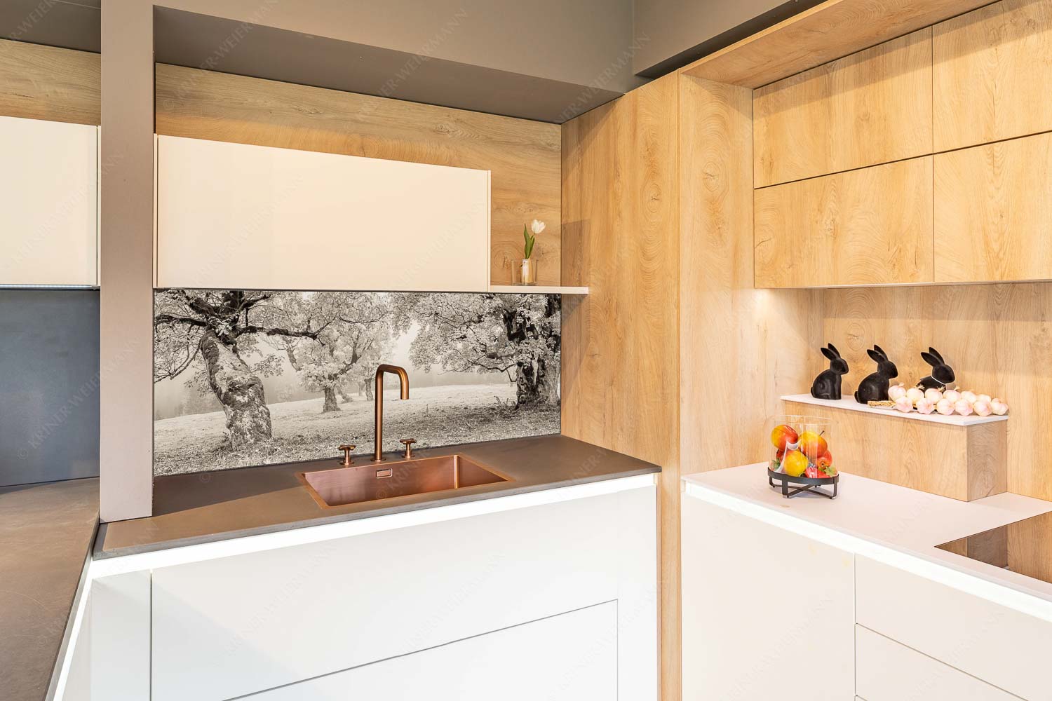 Stille Farben – Küchenrückwand – Größe ca. 150x60cm, Seitenverhältnis 2,5:1 — Bergahorne Herbst Karwend Bergahorne in herbstlicher Pracht im Karwendelgebirge - Stille Farben - Küchenrückwand - Größe ca. 150x60cm, Seitenverhältnis 2,5:1 - Bergahorne Herbst Karwend - weitere Infos unter https://www.kriner-weiermann.de