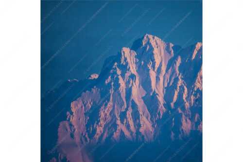 Winterlicher Wörner im Karwendel bei Sonnenuntergang - Alaska Style - Seitenverhältnis 1:1 - Karwendel-Wörner - weitere Infos unter https://www.kriner-weiermann.de