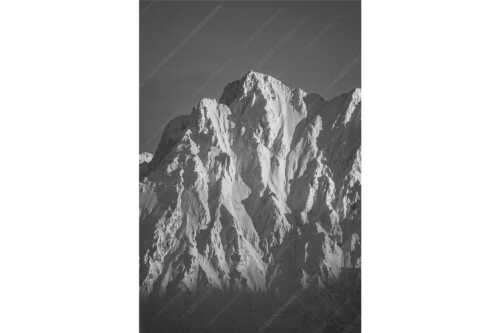 Winterlicher Wörner im Karwendel bei Sonnenuntergang - Alaska Style - Seitenverhältnis 2:3 - Karwendel-Wörner - weitere Infos unter https://www.kriner-weiermann.de