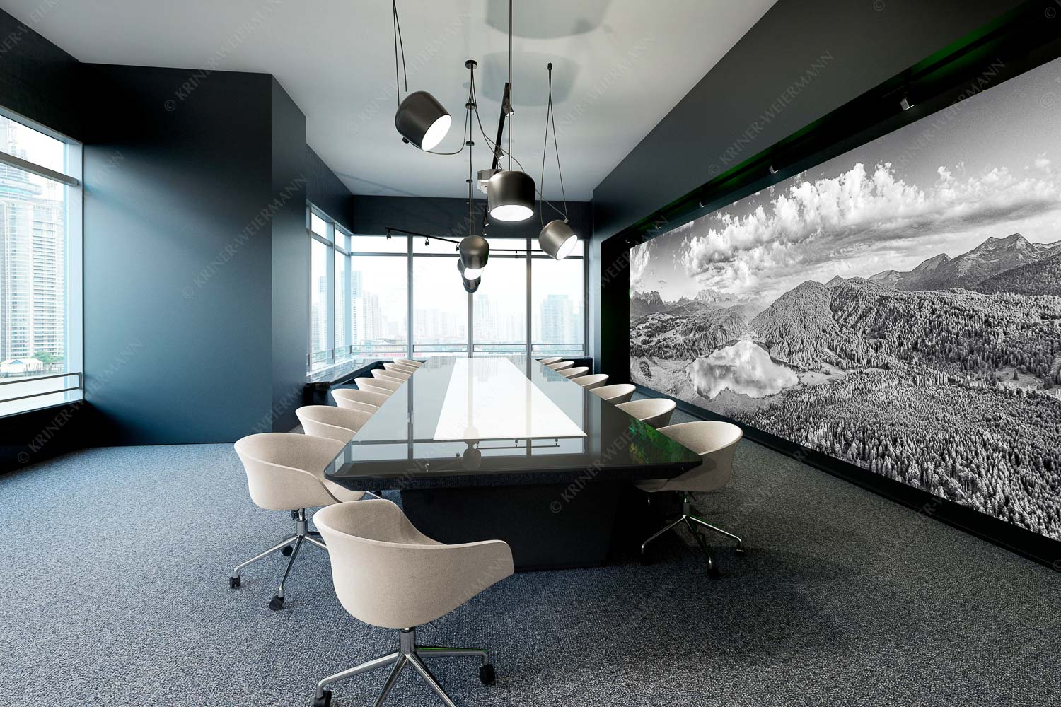 Der Lieblings See – Akustikbild – Größe ca. 600x200cm, Seitenverhältnis 3:1 — Barmsee Krün Blick über den Barmsee zum Wettersteingebirge - Der Lieblings See - Akustikbild - Größe ca. 600x200cm, Seitenverhältnis 3:1 - Barmsee Krün - weitere Infos unter https://www.kriner-weiermann.de