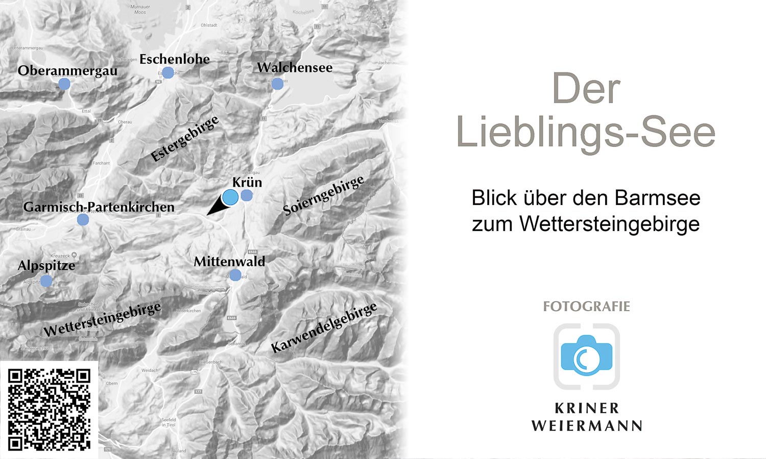 Der Lieblings See — Blick über den Barmsee zum Wettersteingebirge - Der Lieblings See -