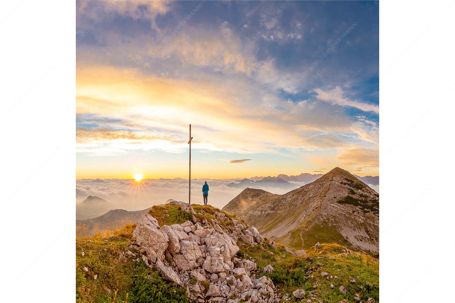 Sonnenaufgang im Estergebirge