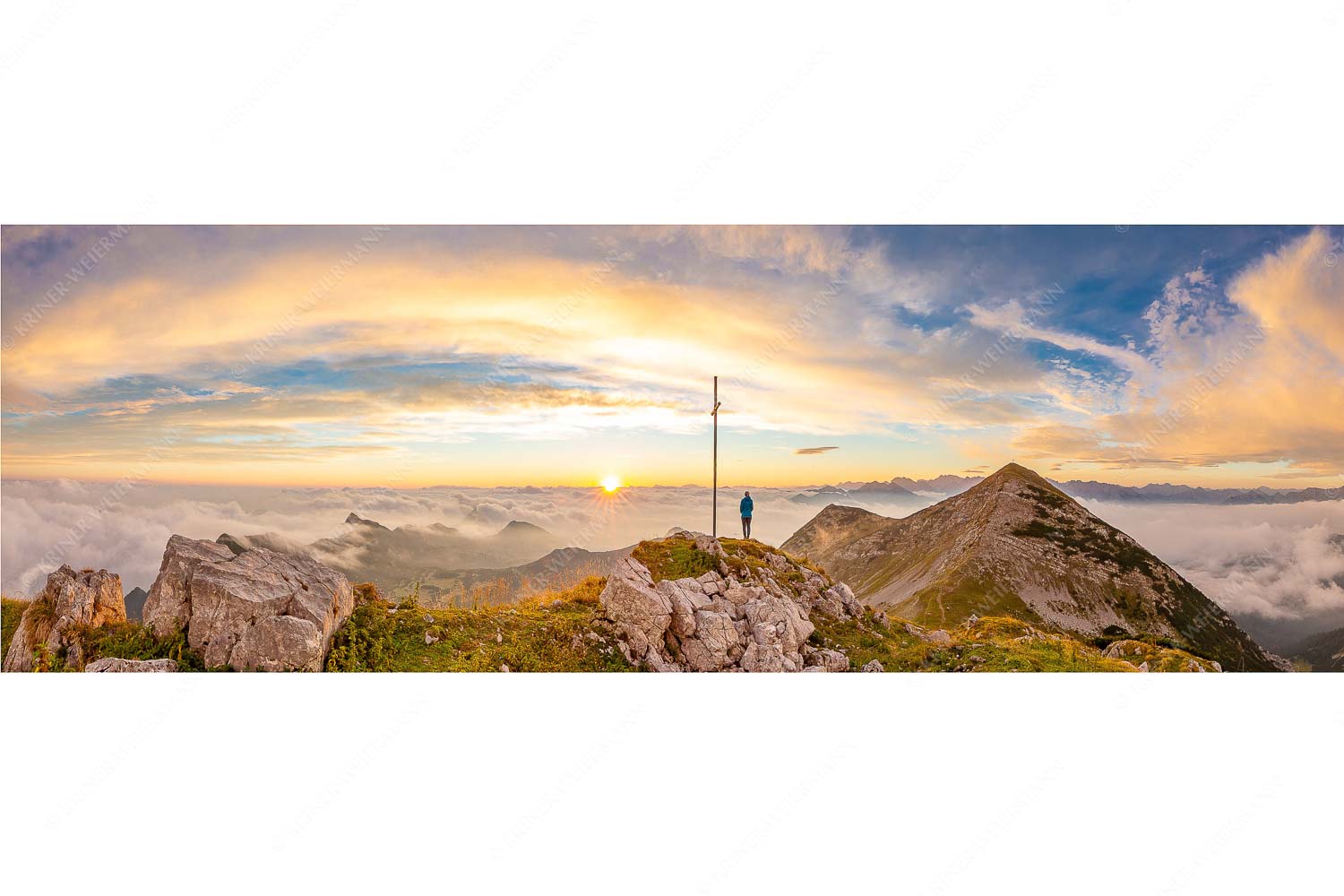 Sonnenaufgang im Estergebirge