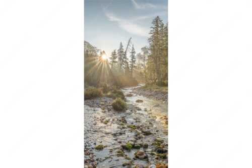Sonnenaufgang am Isarursprung - Isarursprung I - Seitenverhältnis 1:2 - Isarquelle im Karwendel - weitere Infos unter https://www.kriner-weiermann.de