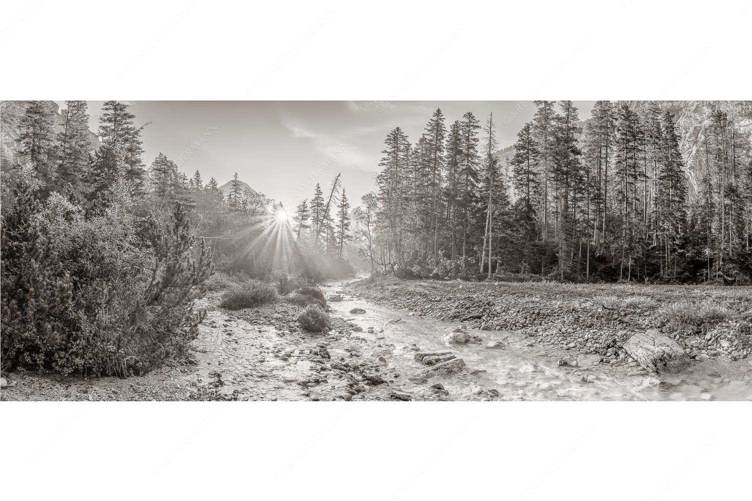 Sonnenaufgang am Isarursprung