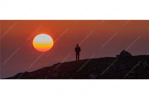 Sonnenaufgang im Wettersteingebirge - Sonnenaufgang - Seitenverhältnis 2,5:1 - Alpspitze - Stuiben - weitere Infos unter https://www.kriner-weiermann.de