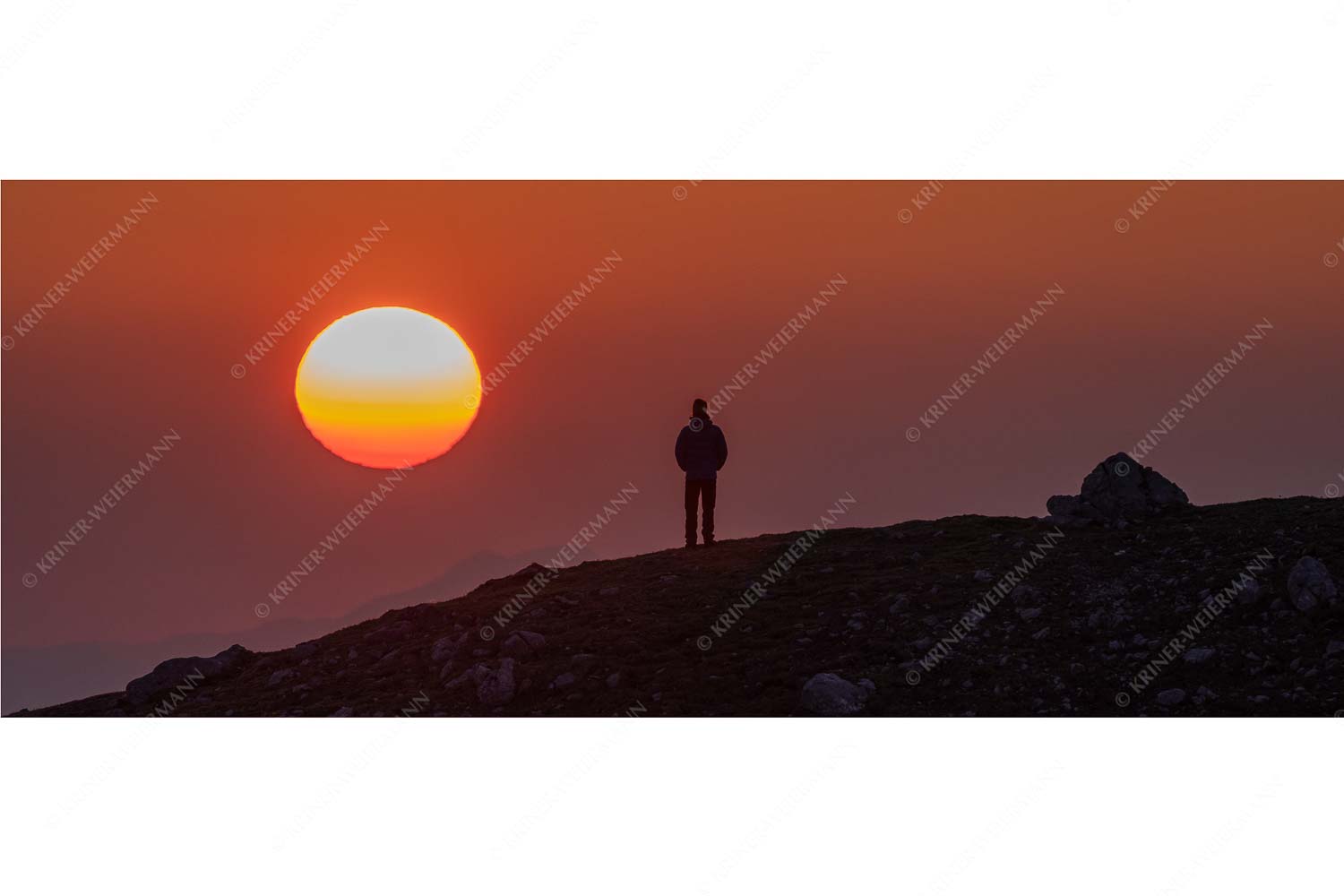 Sonnenaufgang im Wettersteingebirge - Sonnenaufgang - Seitenverhältnis 2,5:1 - Alpspitze - Stuiben - weitere Infos unter https://www.kriner-weiermann.de
