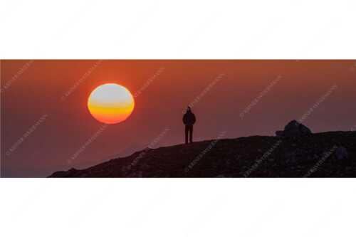 Sonnenaufgang im Wettersteingebirge - Sonnenaufgang - Seitenverhältnis 3:1 - Alpspitze - Stuiben - weitere Infos unter https://www.kriner-weiermann.de