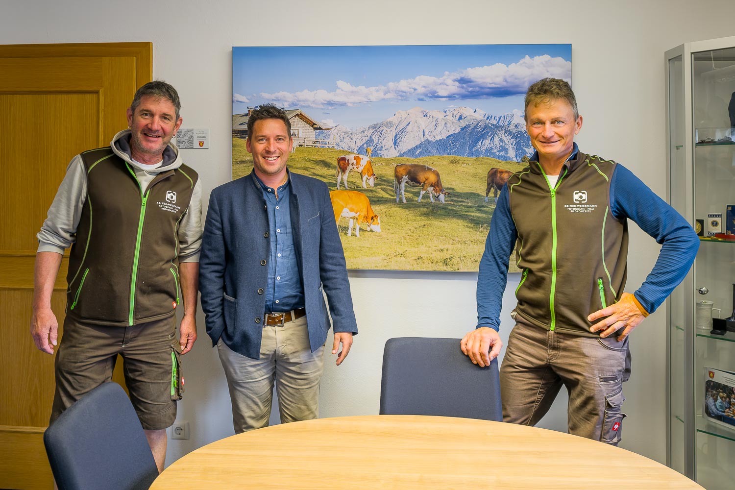 Auf der Krüneralm - Akustikbild für Bürgermeister - Rathaus Krün