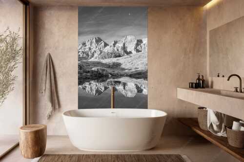Östliche-, Vogelkar- und Schlichtenkarspitze im Morgenlicht - Tagträume - Wandbild - Größe ca. 160x240cm, Seitenverhältnis 2:3 - Östliche Karwendelspitz - weitere Infos unter https://www.kriner-weiermann.de