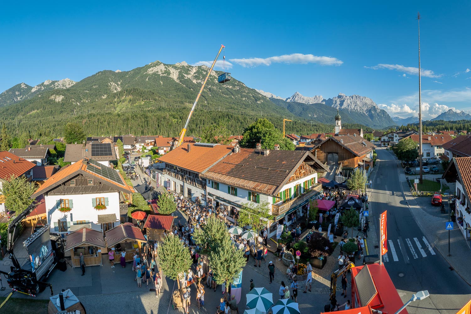 Super Feier in Krün - Fachwerkfest 2026 - Dorfplatz Krün