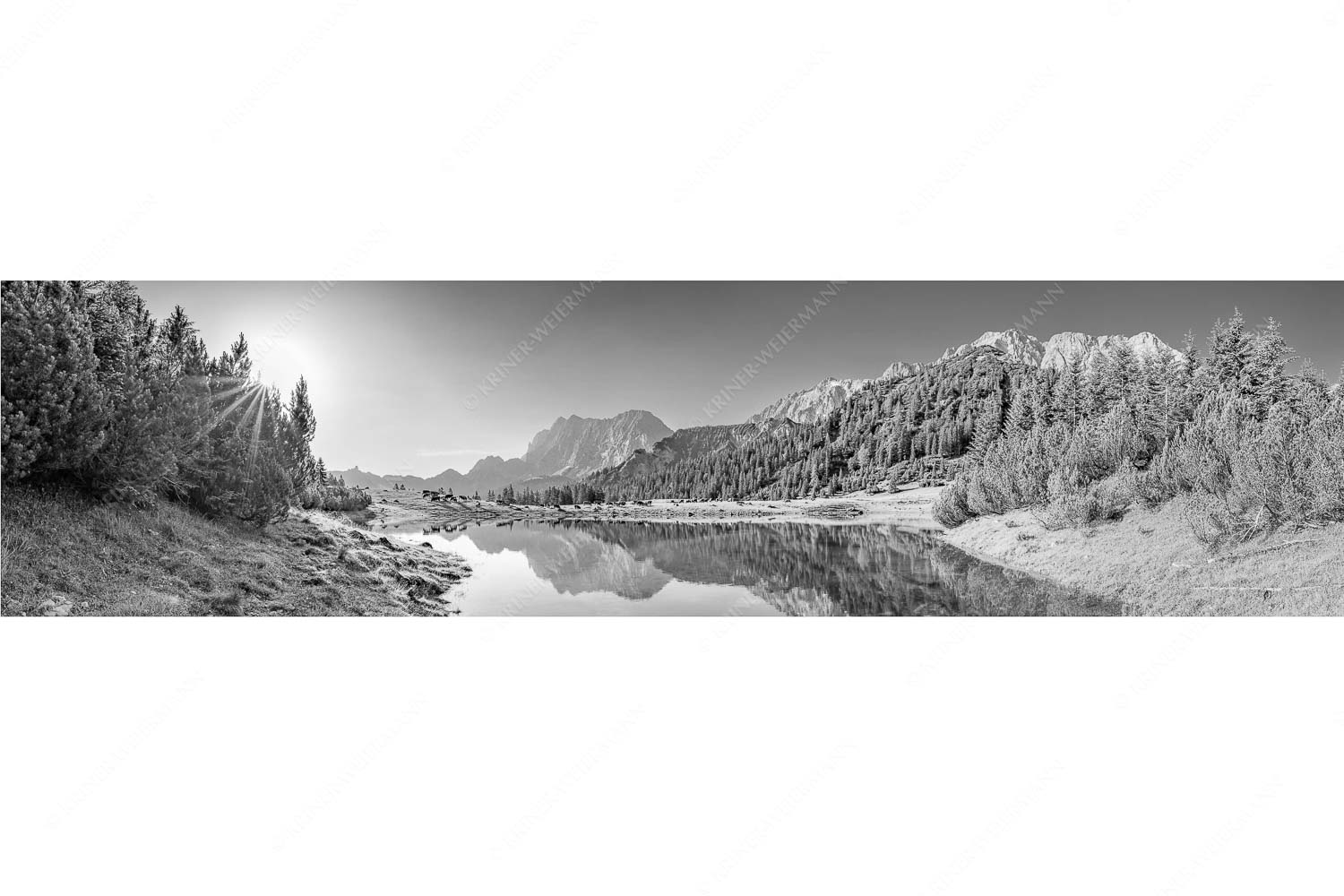 Almfrieden – Seitenverhältnis 4:1 — Vereineralm im Karwendel Almsommer auf der Fereineralm im Karwendelgebirge