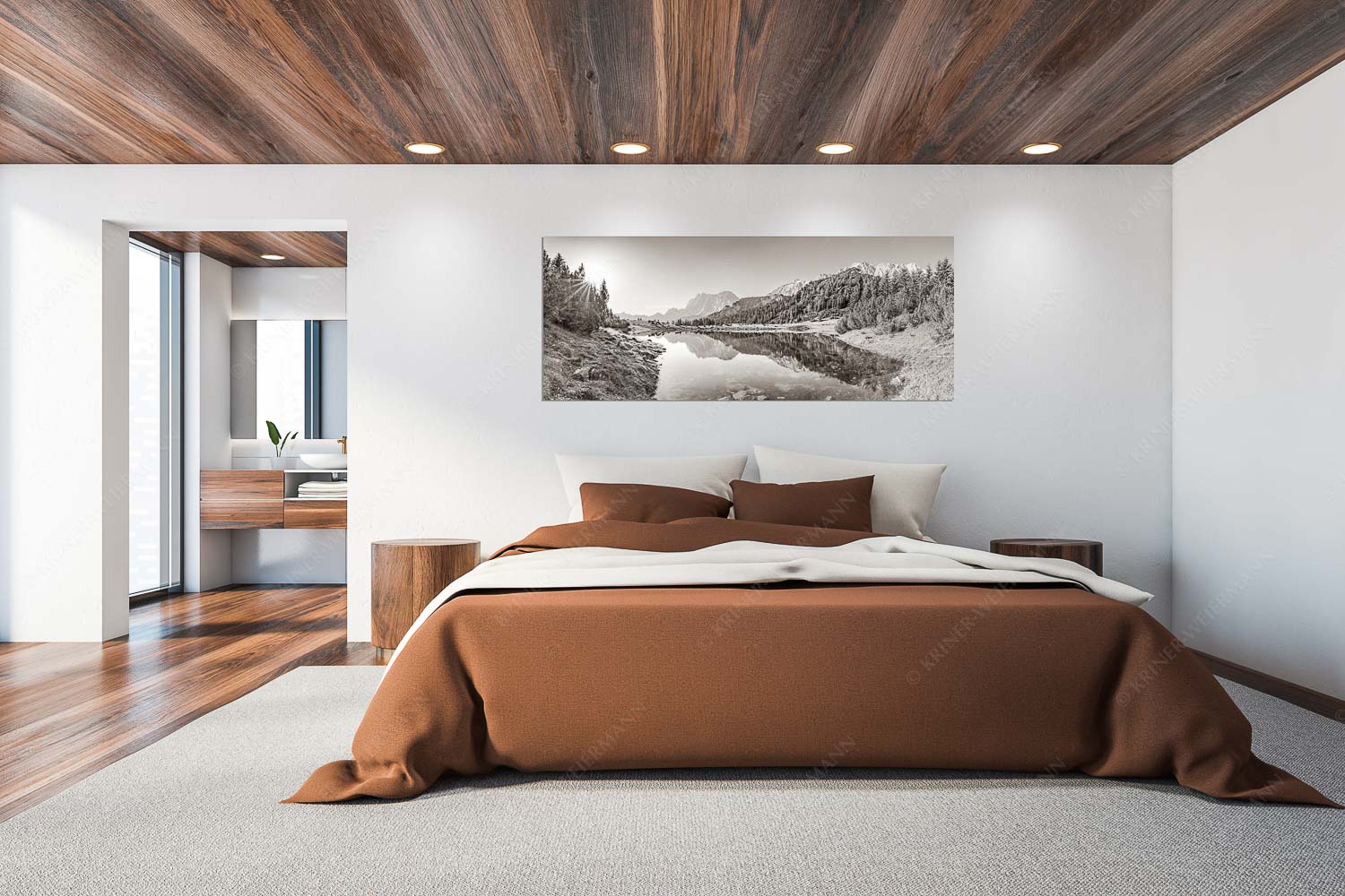 Almfrieden – Wandbild – Größe ca. 200x80cm, Seitenverhältnis 2,5:1 — Vereineralm im Karwendel Almsommer auf der Fereineralm im Karwendelgebirge - Almfrieden - Wandbild - Größe ca. 200x80cm, Seitenverhältnis 2,5:1 - Vereineralm im Karwendel - weitere Infos unter https://www.kriner-weiermann.de