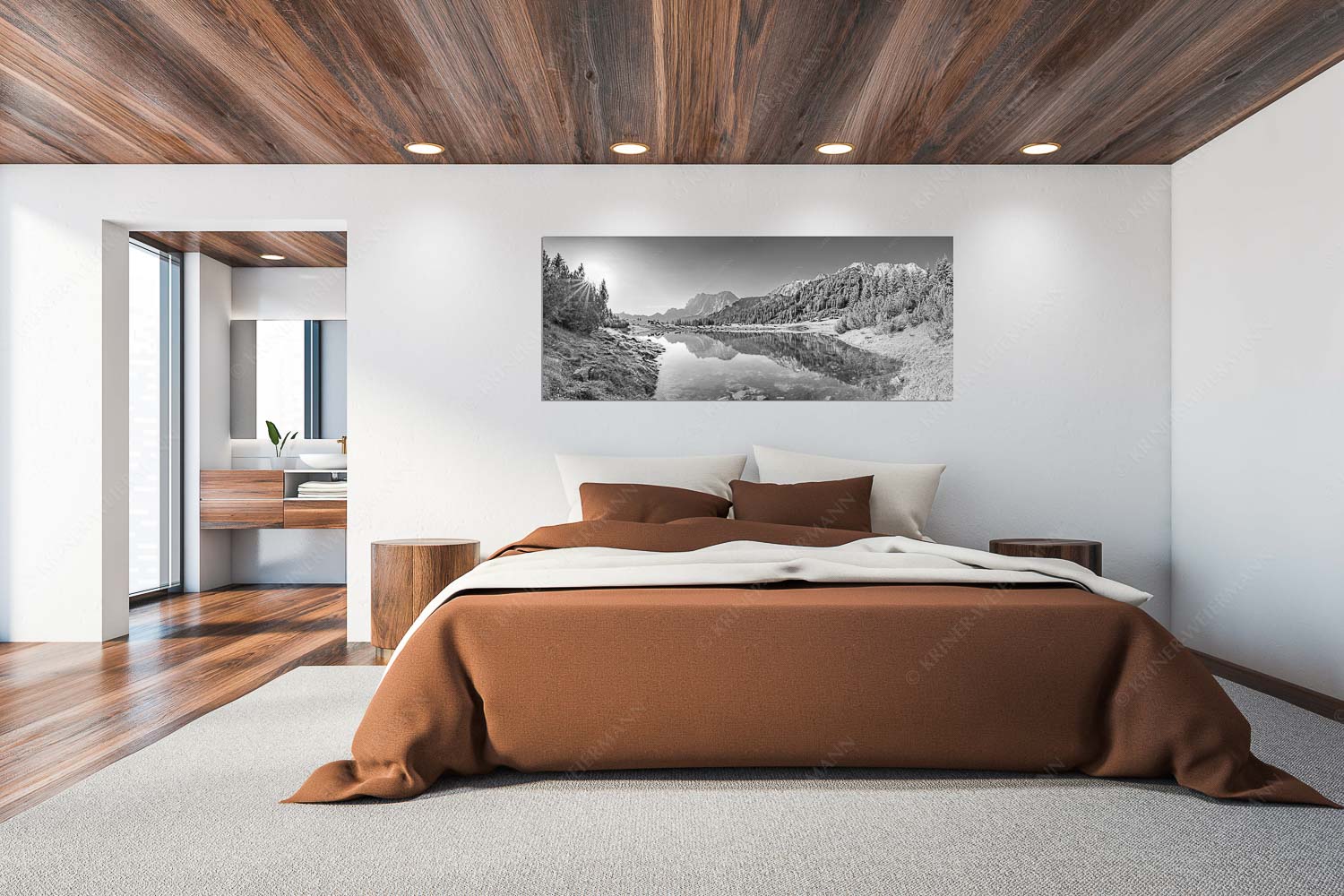 Almfrieden – Wandbild – Größe ca. 200x80cm, Seitenverhältnis 2,5:1 — Vereineralm im Karwendel Almsommer auf der Fereineralm im Karwendelgebirge - Almfrieden - Wandbild - Größe ca. 200x80cm, Seitenverhältnis 2,5:1 - Vereineralm im Karwendel - weitere Infos unter https://www.kriner-weiermann.de